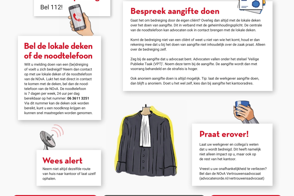 Wat te doen bij bedreiging